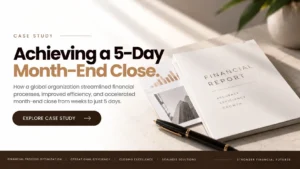 Achieving a 5-Day Month-End Close